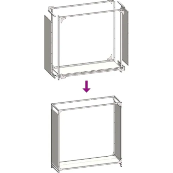 vidaXL brændestativ 90x28x90 cm koldvalset stål hvid