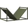 vidaXL brændestativ 70x43x34,5 cm koldvalset stål olivengrøn