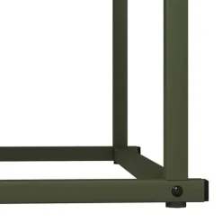 vidaXL brændestativ 70x43x34,5 cm koldvalset stål olivengrøn