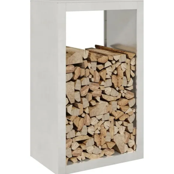 vidaXL brændestativ 60x40x100 cm rustfrit stål