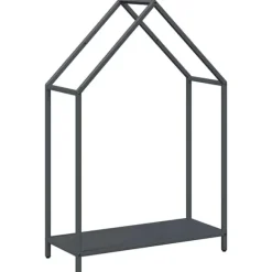 vidaXL brændestativ 60x25x90 cm koldvalset stål antracitgrå