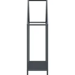 vidaXL brændestativ 60x25x90 cm koldvalset stål antracitgrå