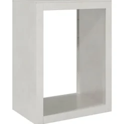 vidaXL brændestativ 60x40x80 cm rustfrit stål