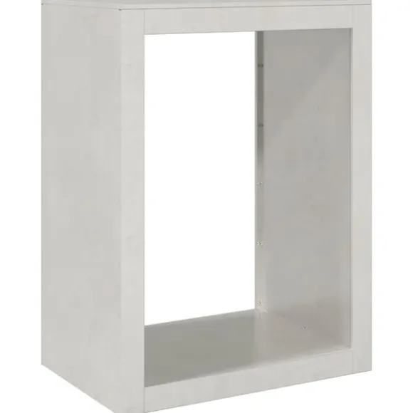 vidaXL brændestativ 60x40x80 cm rustfrit stål