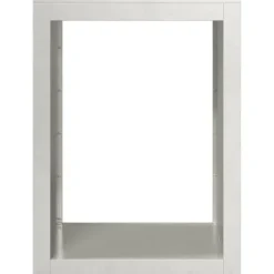 vidaXL brændestativ 60x40x80 cm rustfrit stål