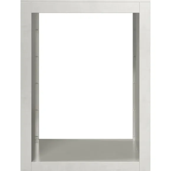 vidaXL brændestativ 60x40x80 cm rustfrit stål