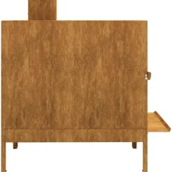 vidaXL campingkomfur 35x50x60 cm cortenstål