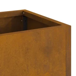 vidaXL Cortenstål Stor Dekorative Inlæg Metalplanter Rektangulær