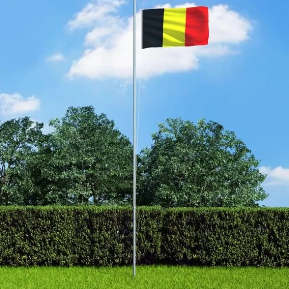 vidaXL det belgiske flag 90x150 cm
