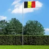 vidaXL det belgiske flag 90x150 cm - Flag & vimpler