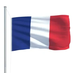 vidaXL det franske flag 90x150 cm