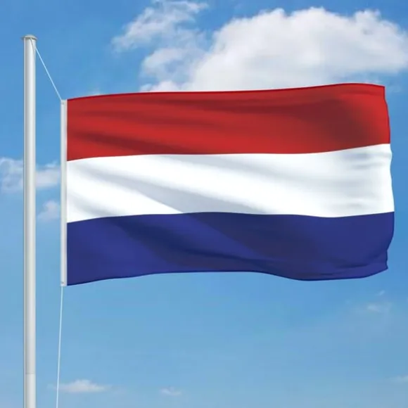 vidaXL det hollandske flag 90x150 cm