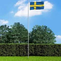 vidaXL det svenske flag 90x150 cm
