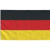 vidaXL det tyske flag 90x150 cm