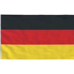 vidaXL det tyske flag 90x150 cm