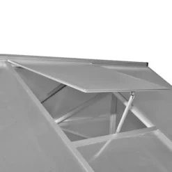 vidaXL drivhus 3,46 m² forstærket aluminium - Drivhuse