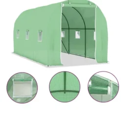 vidaXL drivhus 9 m² 4,5x2x2 m - Drivhuse
