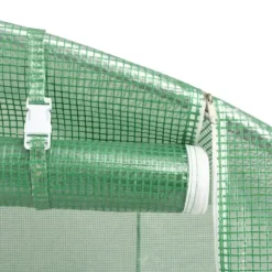 vidaXL drivhus med stålstel 6 m² 3x2x2 m grøn - Drivhuse