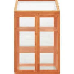 vidaXL drivhus 60x45x100 cm fyrretræ - Drivhuse