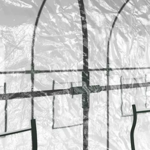 vidaXL drivhus 160x400x190 cm PVC og pulverlakeret stål transparent - Drivhuse