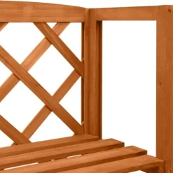 vidaXL espalier med hylder 55x30x140 cm massivt grantræ - Havebuer, espalierer & pergolaer