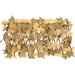 vidaXL espalierer med kunstige ahornblade 5 stk. 180x30 cm orange - Havehegn