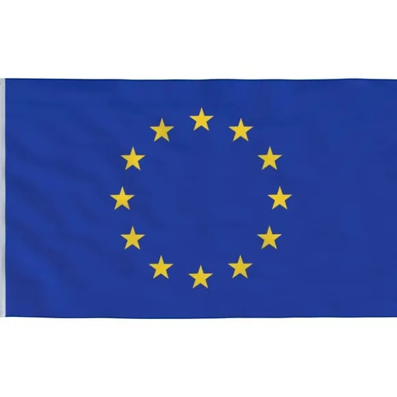 vidaXL Europaflag 90x150 cm