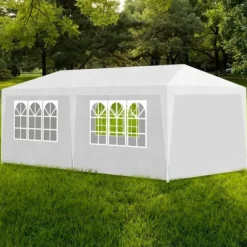 vidaXL festtelt 3 x 6 m hvid - Festtelte & havepavilloner