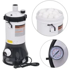 vidaXL filterpumpe til Intex Bestway pools 185 W 4,4 m³/t - Pool & spa – filtre