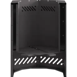 vidaXL Fire Pit Black 38 x 38 x 51 cm Cold-rolled steel