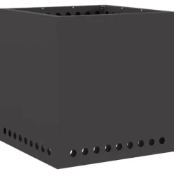 vidaXL Fire Pit Black 48 x 48 x 50 cm Cold-rolled steel