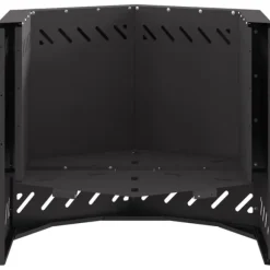 vidaXL Fire Pit Black 58 x 58 x 51 cm Cold-rolled steel