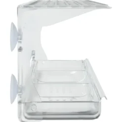 vidaXL foderautomater til vindue 2 stk. 30x12x15 cm akryl - Foderautomater til fugle