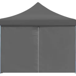 vidaXL foldbart pop op-festtelt med 8 sidevægge 3 x 9 m antracitgrå - Festtelte & havepavilloner