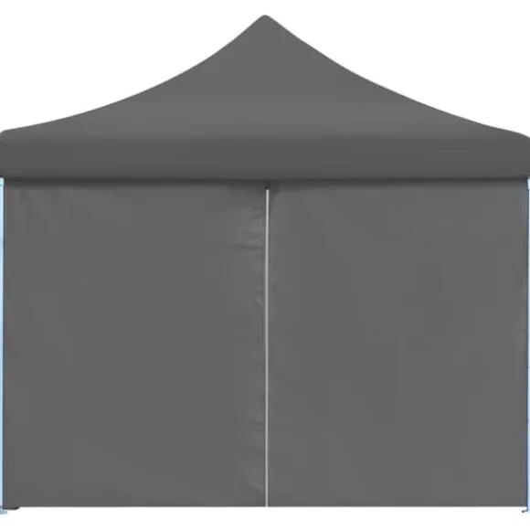 vidaXL foldbart pop op-festtelt med 8 sidevægge 3 x 9 m antracitgrå - Festtelte & havepavilloner
