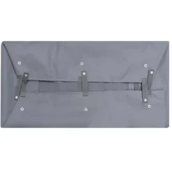 vidaXL foring til havevogn 81x41x21 cm stof grå - Trillebør – dele