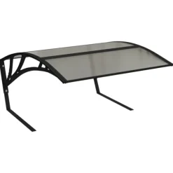 vidaXL garage til robotplæneklipper 80x101x46 cm sort