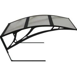 vidaXL garage til robotplæneklipper 80x101x46 cm sort