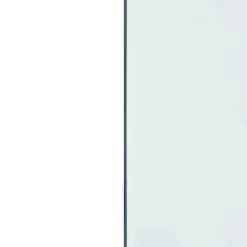 vidaXL glasplade til pejs 120x50 cm rektangulær - Glas