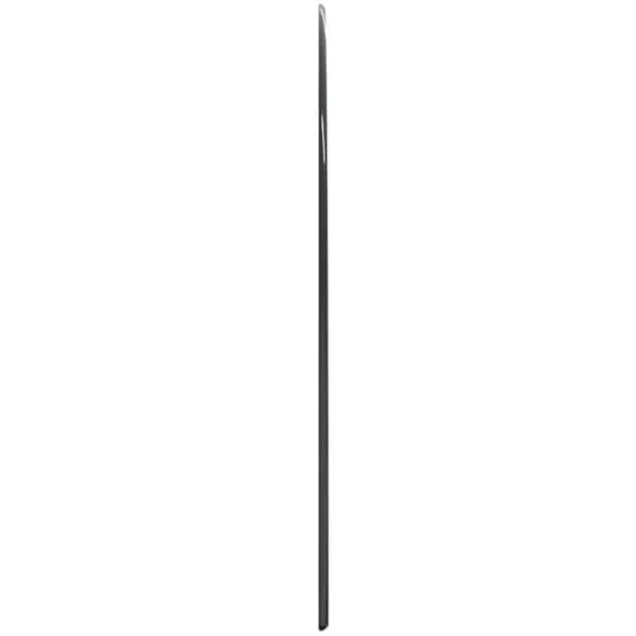 vidaXL glasplade til pejs 800x600 mm halvrund - Glas