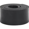 vidaXL gummikant til sneplov 200x10x1 cm sort
