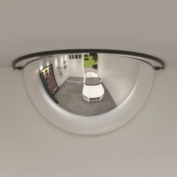 vidaXL halve kuppelspejle 2 stk. Ø30 cm akryl - Vej- og trafikskilte