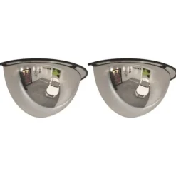 vidaXL halve kuppelspejle 2 stk. Ø30 cm akryl - Vej- og trafikskilte