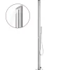 vidaXL havebruser 220 cm rustfrit stål