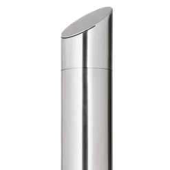 vidaXL havebruser 220 cm rustfrit stål