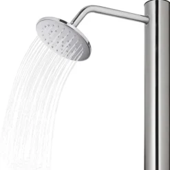 vidaXL havebruser 215 cm rustfrit stål