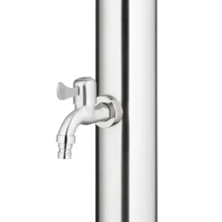 vidaXL havebruser 215 cm rustfrit stål