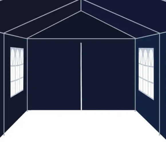 vidaXL havefesttelt 3 x 12 m blå - Festtelte & havepavilloner