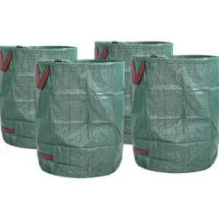 vidaXL Havematerialeposer 4 pcs Grøn 66 x 66 x 83.5 cm Polypropylen
