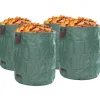 vidaXL Havematerialeposer 4 pcs Grøn 79 x 79 x 99.5 cm Polypropylen